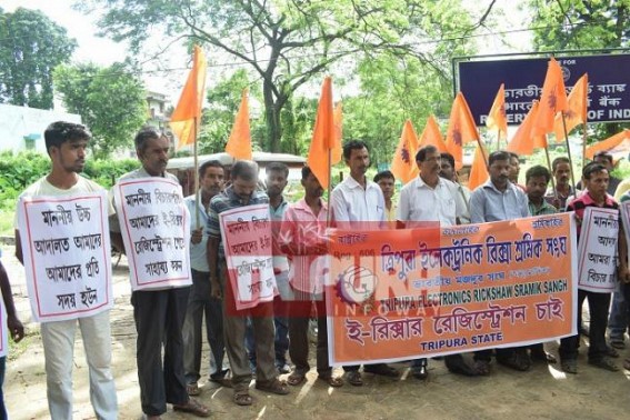 HC verdict on E-Rickshaw registration on Friday : BMS urged HC to see in humanitarian term HC verdict on E-Rickshaw registration on Friday : BMS urged HC to see in humanitarian term